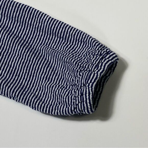 Fresh Produce Nautical Stripe Pullover Lightweight Sweatshirt Tunic Women's M - Picture 3 of 16